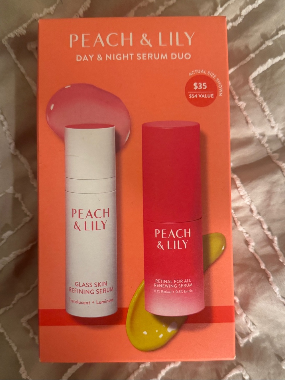 Peach & Lily Day & Night Serum Duo — Peach